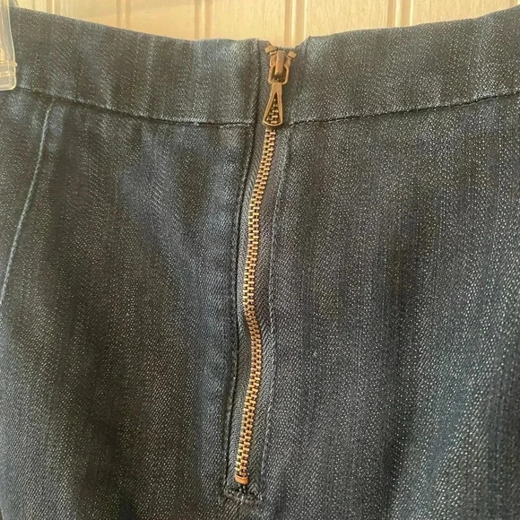 Anthro Leifsdottir jean mini skirt - Picture 6 of 8